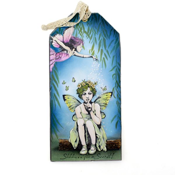 Secret  - Andy Skinner Pre Cut Rubber Stamp 