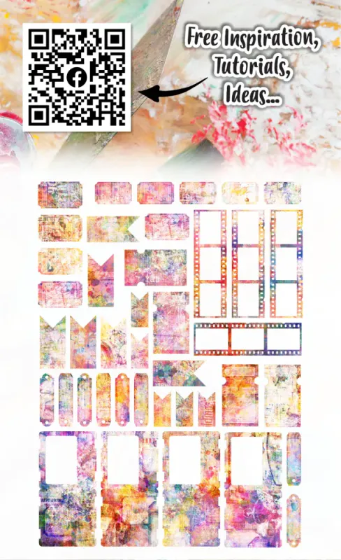 #80 - EPHEMERA DIE-CUTS - ROSE REVERIE