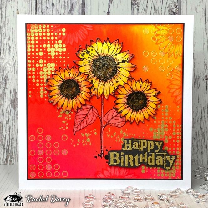 Hovedbilde Birthday Wishes A6 Stamp Set