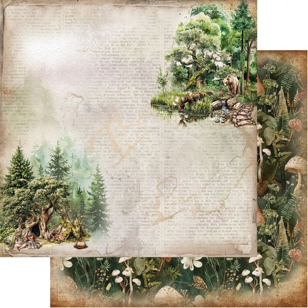 Alchemy of Art Paper Collection Friends of the forest 30&times;30