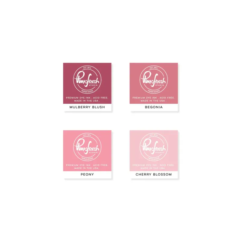 Premium Dye Ink Cube Pack : Rose Garden
