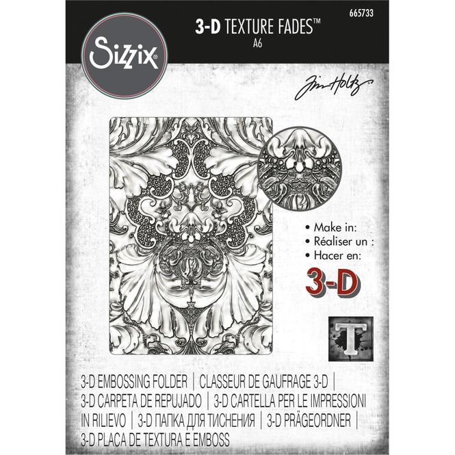 Hovedbilde Embossing Folder By Tim Holtz ...