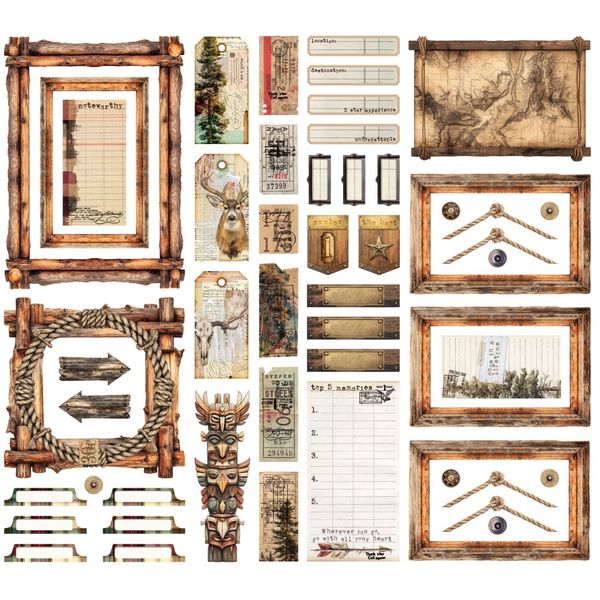 Timber And Tweed - Ephemera & Frame elements