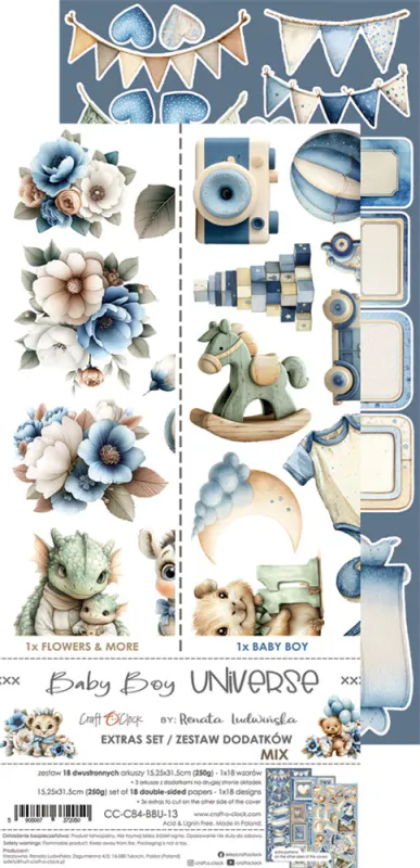 BABY BOY UNIVERSE - EXTRAS SET - MIX