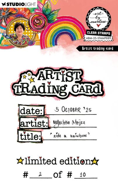 Hovedbilde Artist Trading Card Clear ...