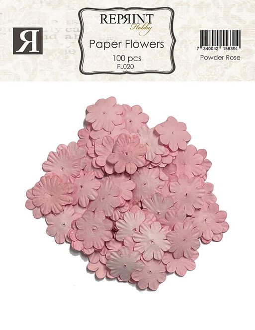 Hovedbilde Mini Pappersblommor - Powder ...