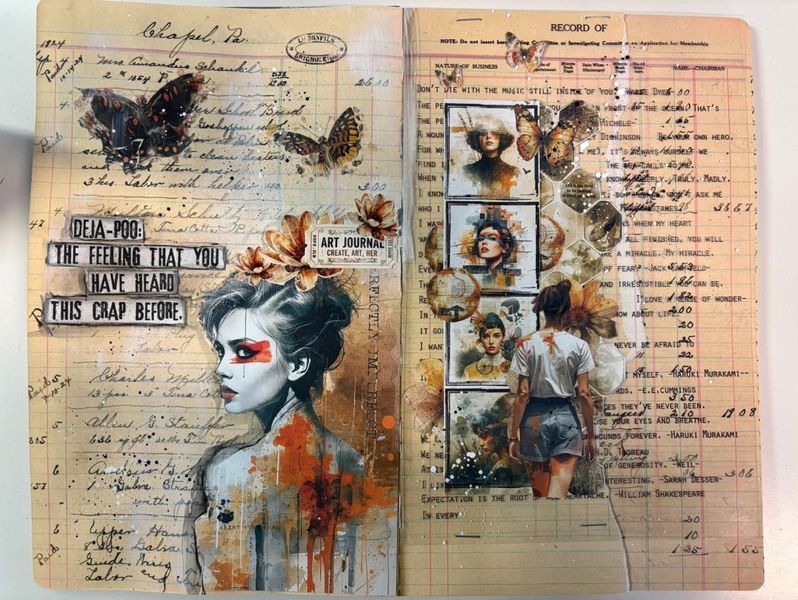 RETROTECA - Paper pad  12x12"