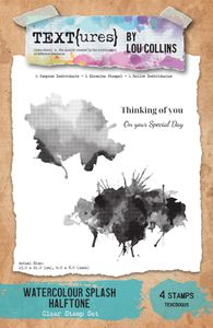 Hovedbilde Watercolour Splash Halftone ...