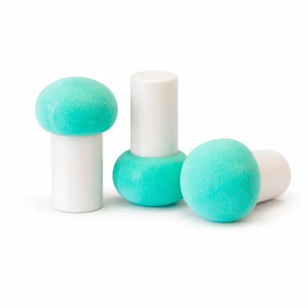 Mushroom 4x4x6cm Foam Brushes (3pcs) (HGT037)