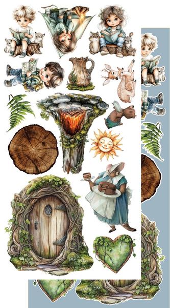 Alchemy of Art Extras to Cut Friends of the forest– 30,5&times;15 cm