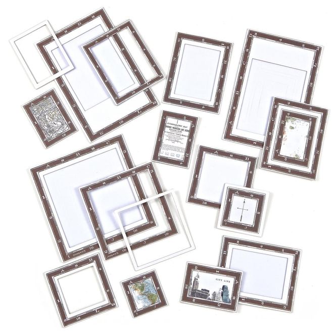 Hovedbilde  Wherever - Chipboard Set Map ...