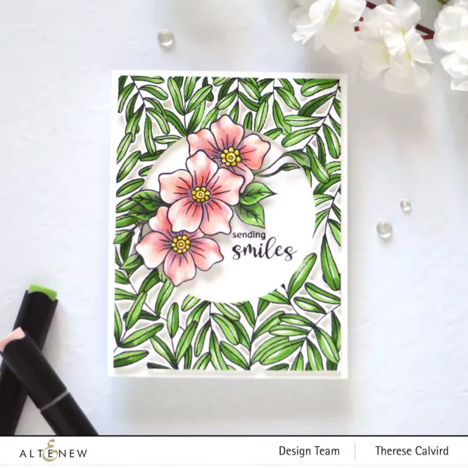 Hovedbilde Climbing Leaves Stamp Set