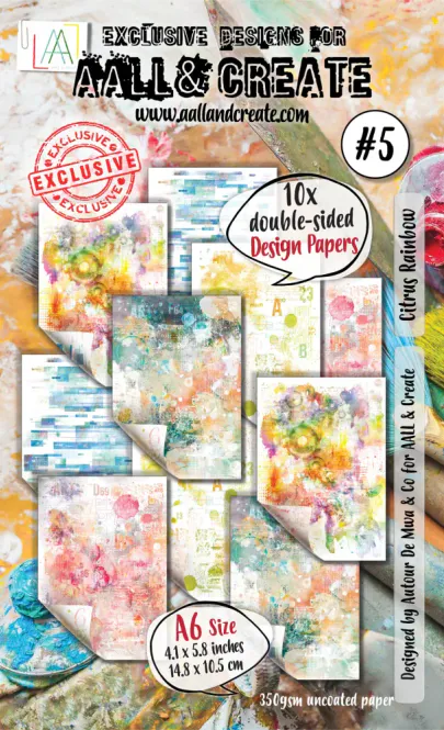 Hovedbilde #05 - A6 DESIGN PAPER - ...