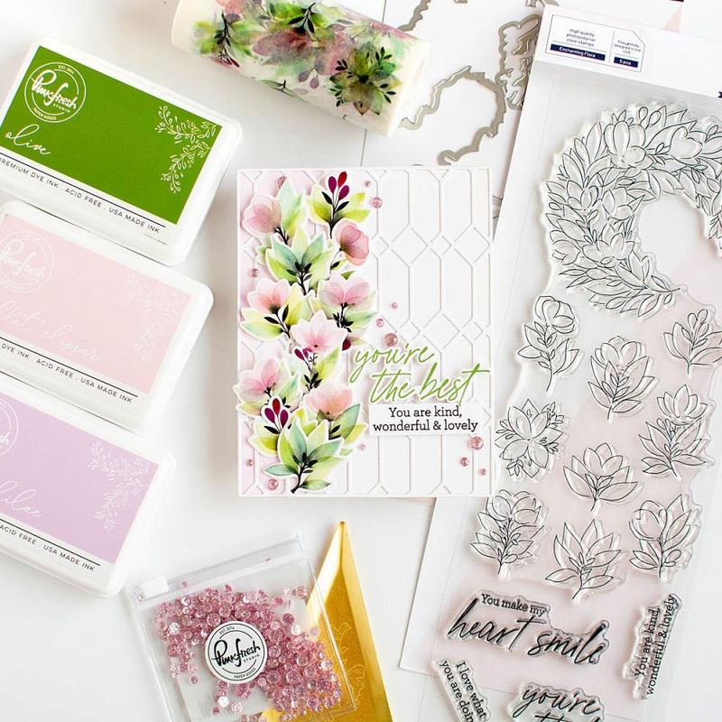 Enchanting Flora - clear stamp set