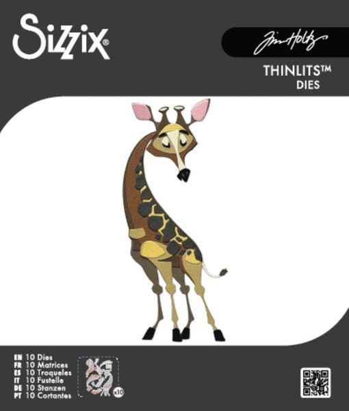 Thinlits Colorize Die Gertrude (10pcs) by Tim Holtz