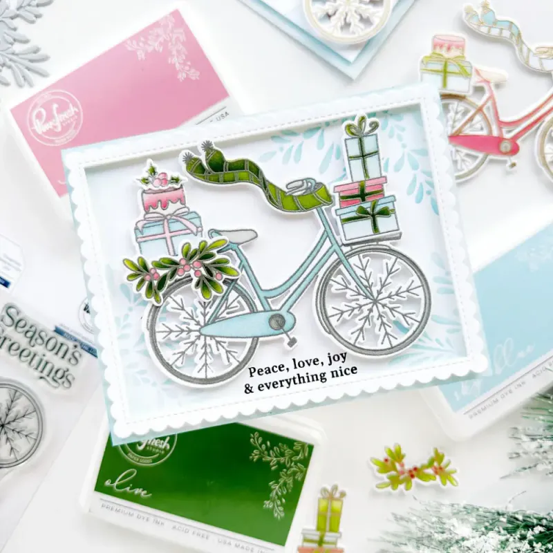 Holiday Bicycle Die