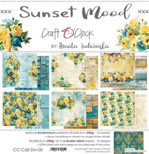 Bilde av Sunset mood - Paper Pack - 12 ...