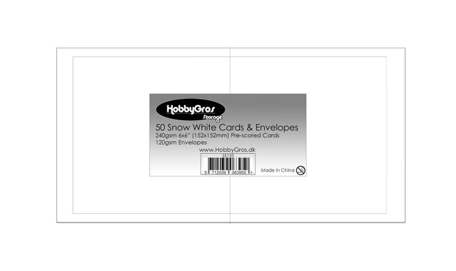 Hovedbilde Cards & Envelopes 6x6 Inch ...