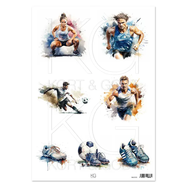 MA1010 Motivark Fotball