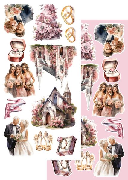 Alchemy of Art Extras to Cut-  Beautiful memories – 30,5&times;15 cm