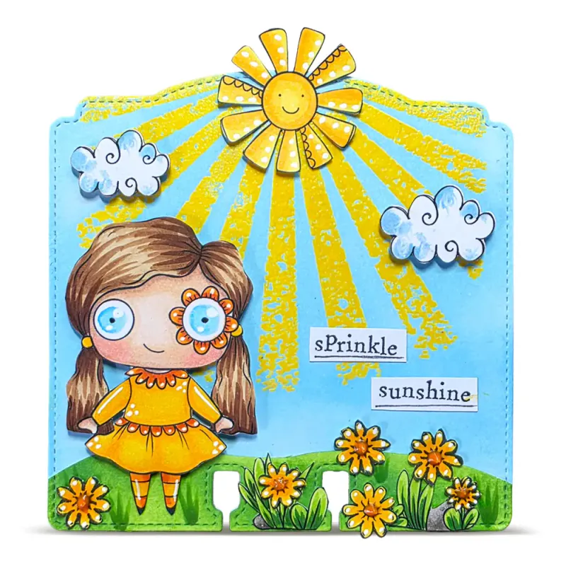 TP-1364 - A7 Stamp Sets - Sunlit Wishes