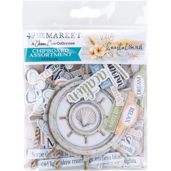 Coastal Soul Chipboard Set