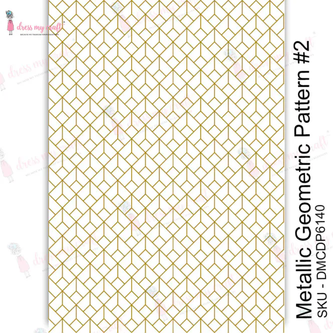 Hovedbilde Metallic Geometric pattern #2 ...