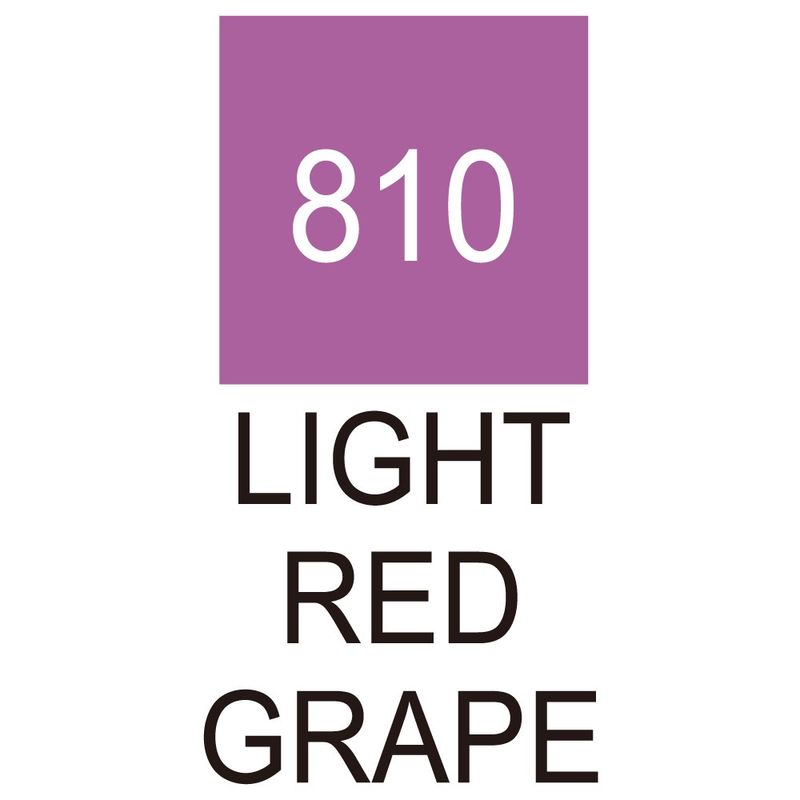 Zig Clean Color Real Brush 810 Light Red Grape