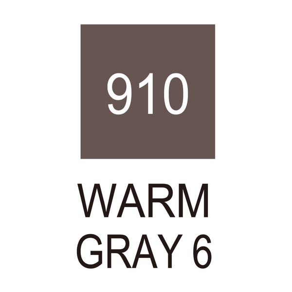 Zig Clean Color Real Brush 910 Warm Gray 6