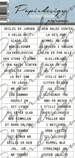 Hovedbilde  JULESANGER 2