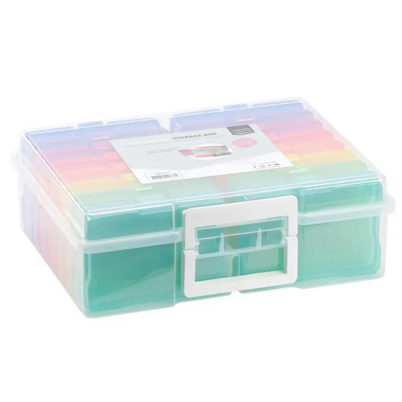 Colourful Storage Box with 16 Cases