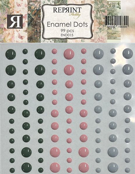 Adhesive Enamel Dots Hidden Magic Collection