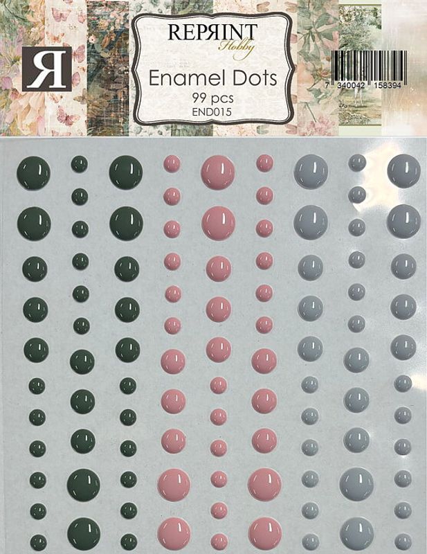Adhesive Enamel Dots Hidden Magic Collection