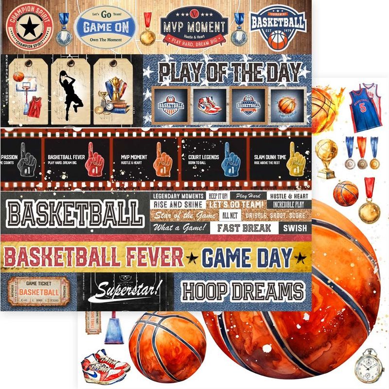 Basketball - Memory Place Collection Pack 12
