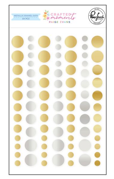 Crafted Moments Metallic Enamel Dots by Paige Evans