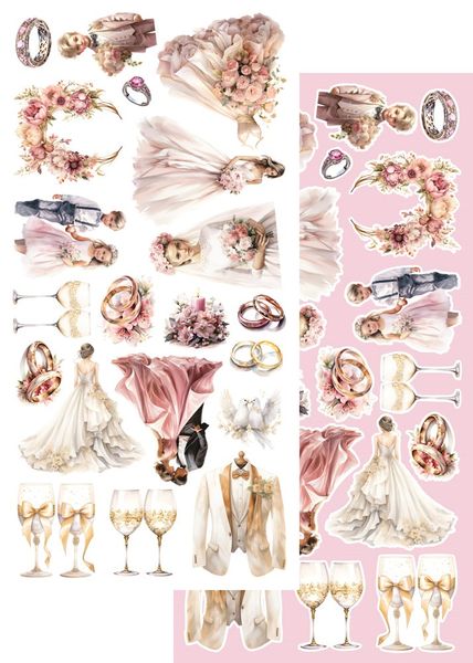 Alchemy of Art Extras to Cut-  Beautiful memories – 30,5&times;15 cm