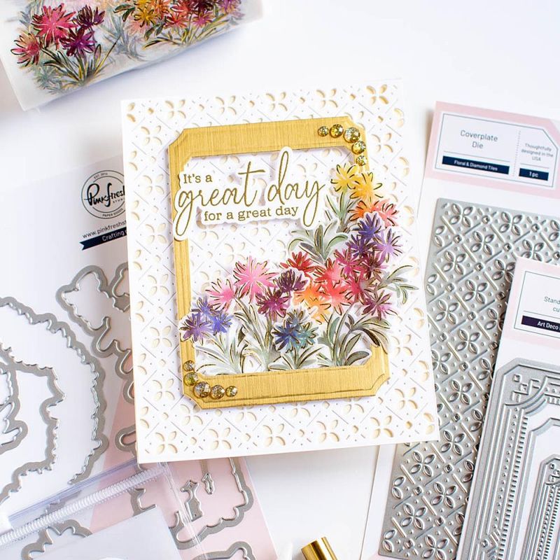 Rainbow Daisies - washi tape