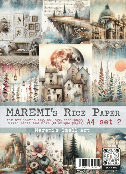 Maremi Rice paper - A4 - Set 2