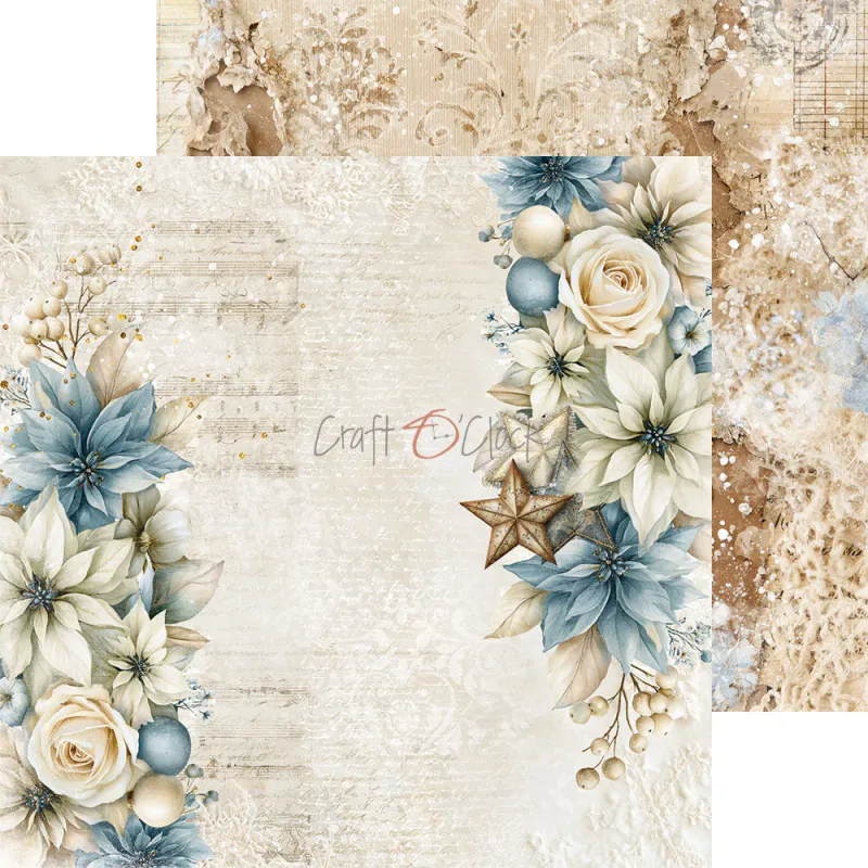 Craft O'Clock - Snow Games - Paper Pack  - 8x8