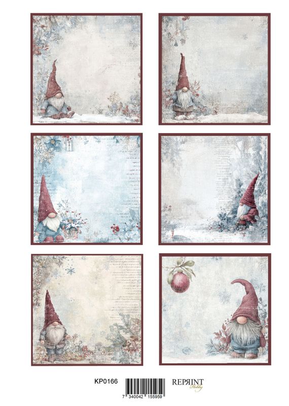 Klippark - Tags Gnomes - A4