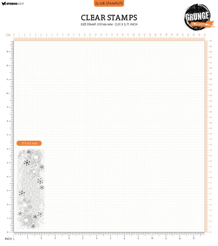 Snow Background Grunge Stamp