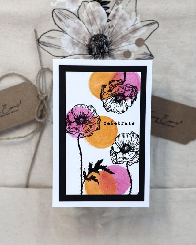 TE39 - Poppy - A6 Stamp 
