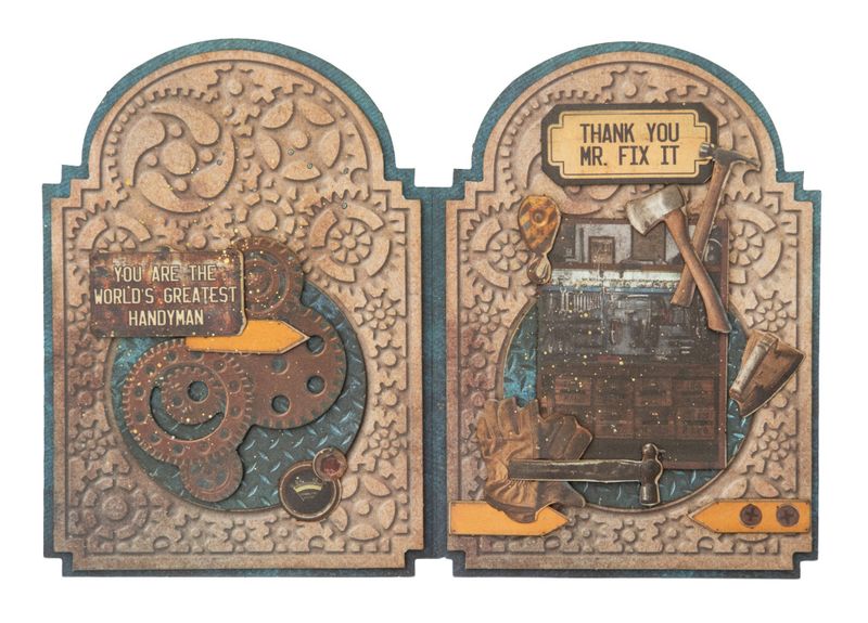 Gearhead's Workshop A5 Die-Cut Paper Pad Elements