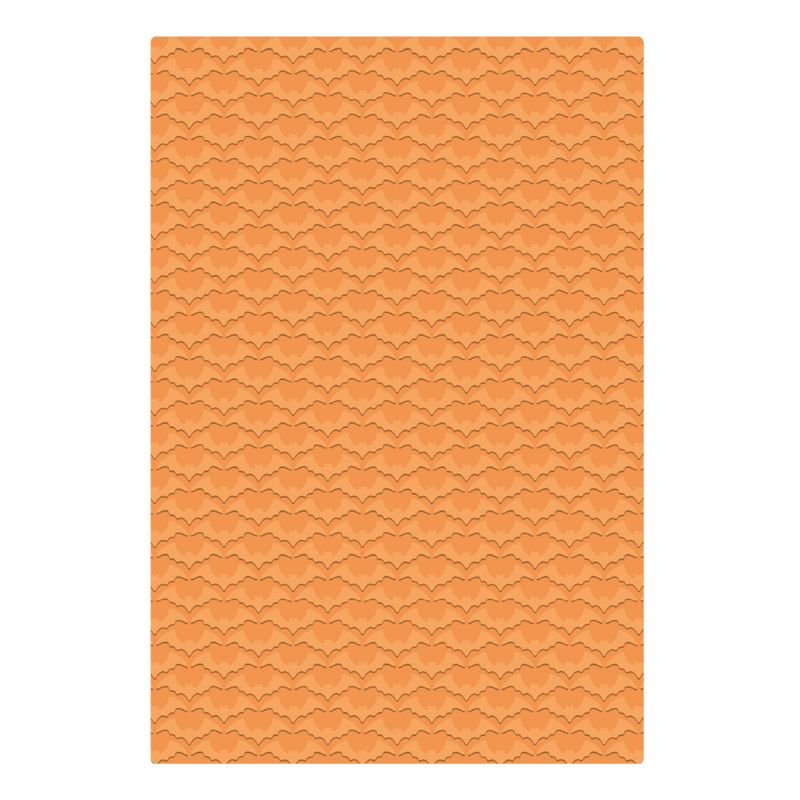 2D Texture Fades w/ A5 Embossing Folder Large Vault Batground by Tim Holtz