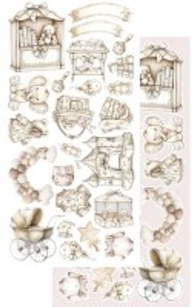 Alchemy of Art Extras to Cut Baby Girl – 30,5&times;15 cm