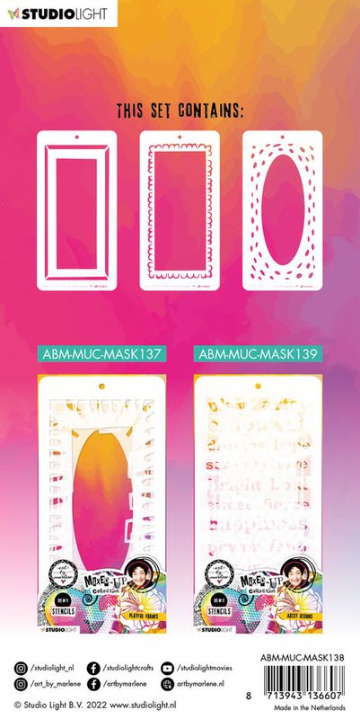 AMB - Mixed-up Collection - Basic Borders - 3pcs - 138