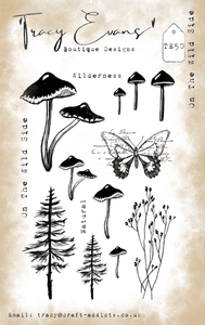 Hovedbilde On The Wild Side A6 Stamp ...