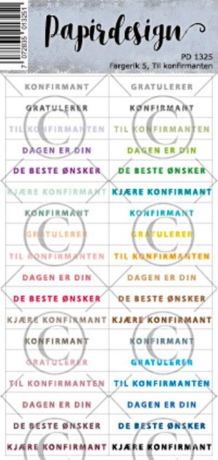 Hovedbilde FARGERIK 5, TIL KONFIRMANTEN