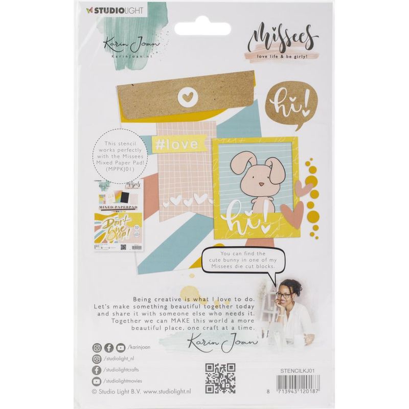 Karin Joan Missees Cutting & Embossing Die nr 01